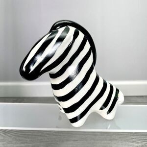 Arabia Taisto Kaasinen Finland Zebra MCM Mid Century Modern Art Pottery Figurine